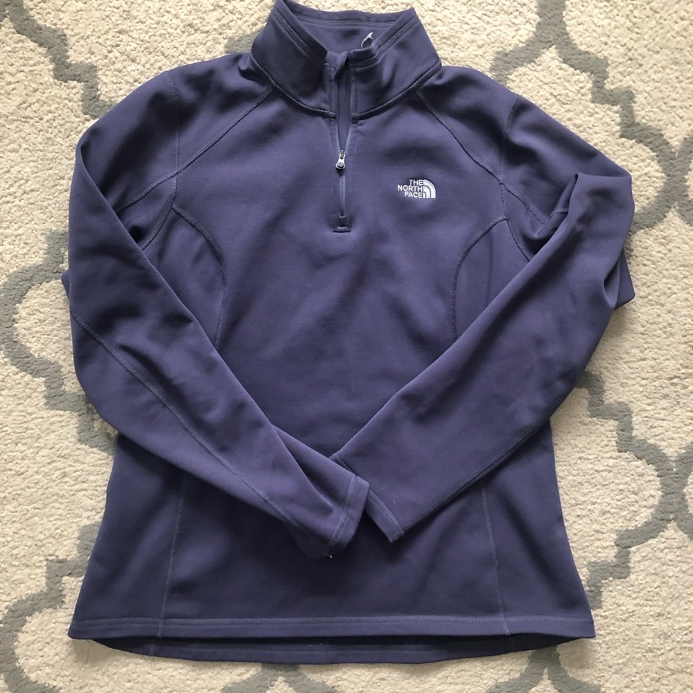 North Face 1/4 zip performance fleece